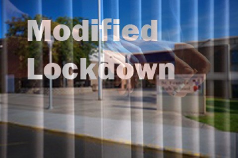 Modified lock down - one arrest at SFHS