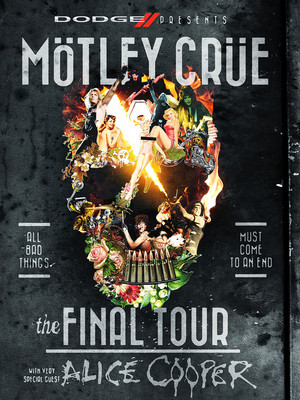 Motley Crues tour poster 