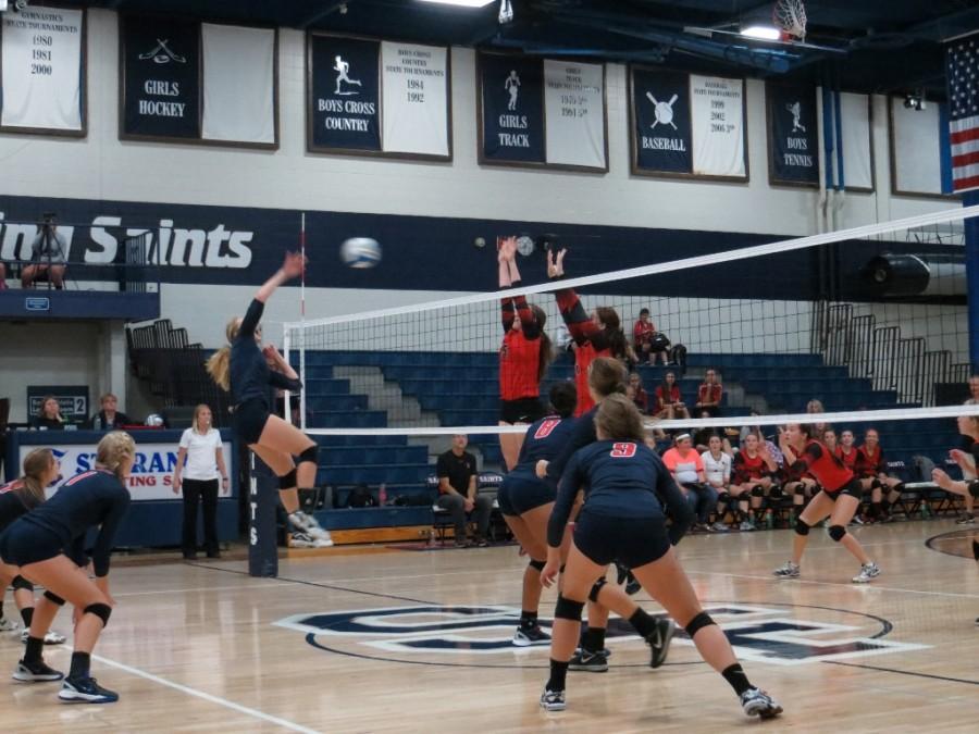Varsity volleyball works through turbulent times