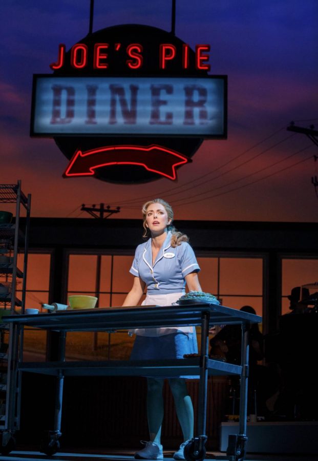 Desi Oakley plays Jenna in the touring production of Waitress presented by Hennepin Theatre Trust in Minneapolis