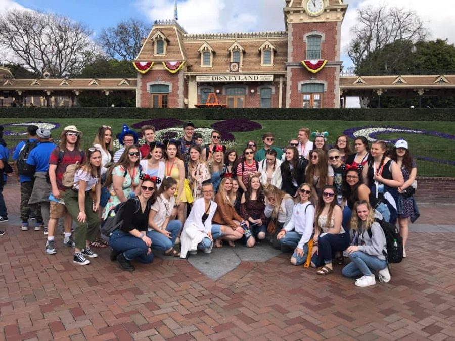 Choir Students on Spring Break - March 2019