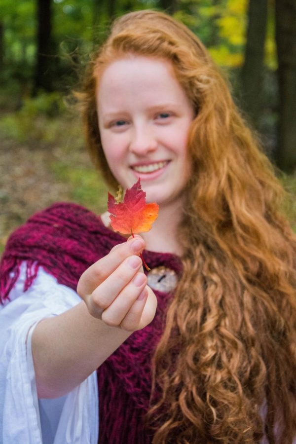 Senior Ruby Schroeder is a playwright, actor, scientist and climate activist.