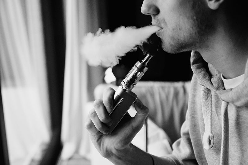 Concerns over vaping epidemic have caused counselors and administration to hold public meetings. photo from wikicommons