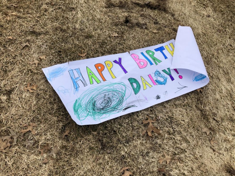 A+neighbor+friend+made+this+sign+for+Daisy.