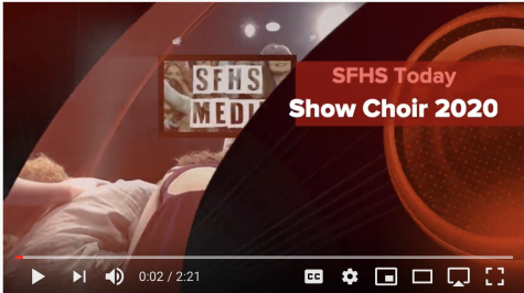 Reporter Jake Ferguson took on a b-roll challenge to document the SFHS Bridge Street Singers and Prima Voce Show Choirs.