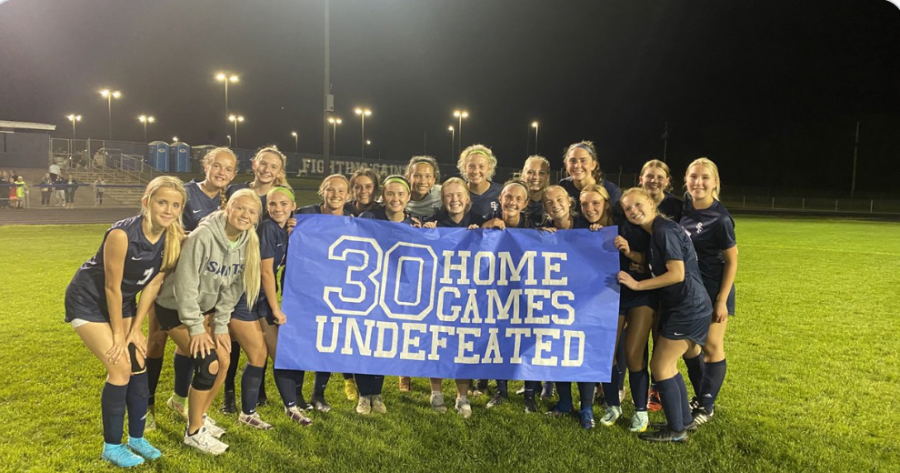 Girls Soccer hits 30 consecutive home wins.