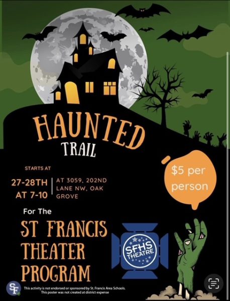 Creepy fundraiser supports theatre department with Donner Haunted Trail