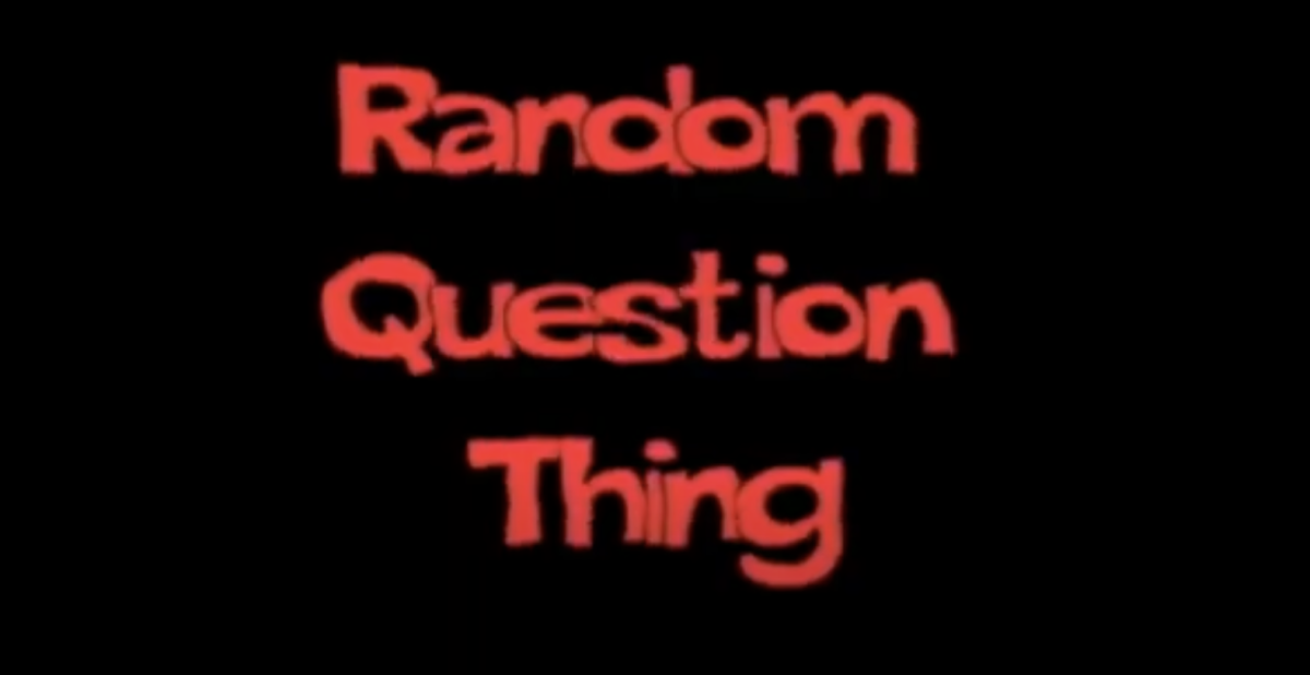 Its The Random Question Thing (Ding)