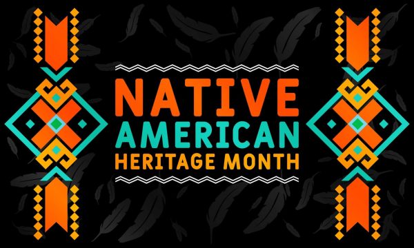 Native American Heritage Month advertisement graphic.